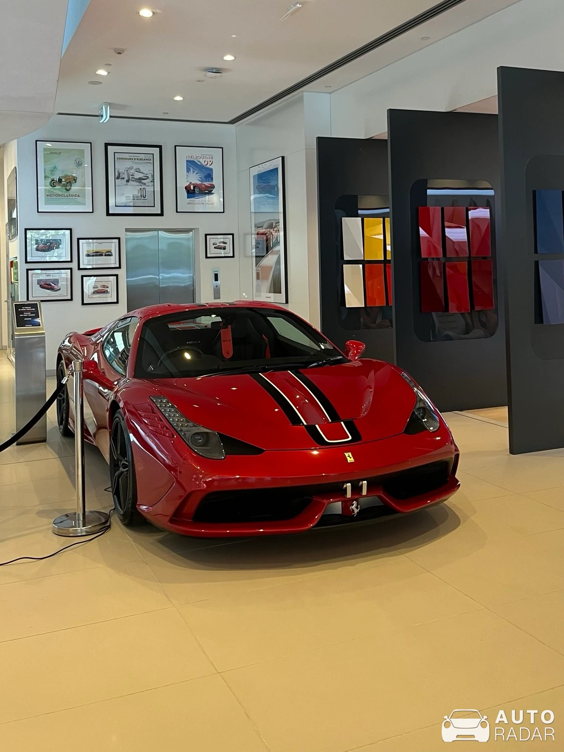 Ferrari 458 Speciale A spotted in Richmond, Australia