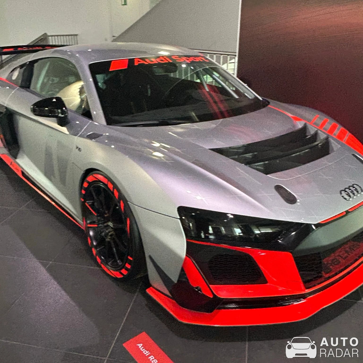 Audi R8 LMS GT4 spotted in Ingolstadt