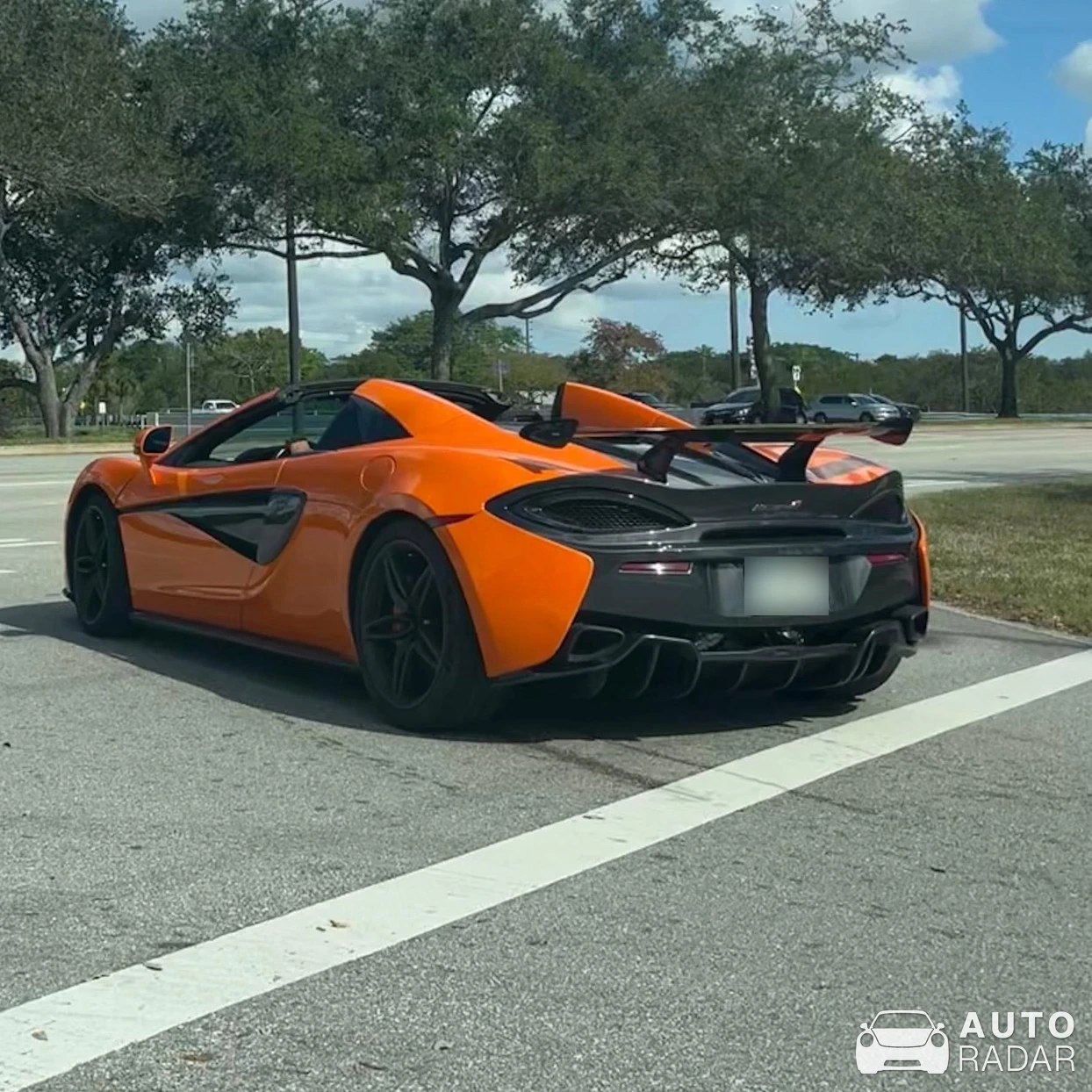 McLaren 600LT Spider spotted in Cooper City, United States