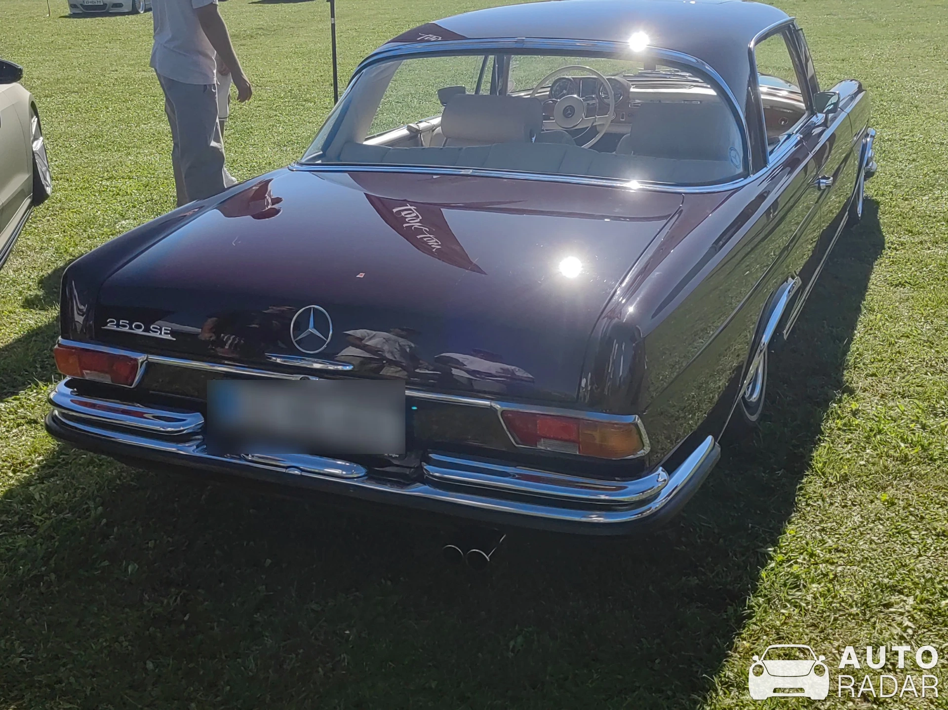 Mercedes-Benz 250SL spotted in Radovljica