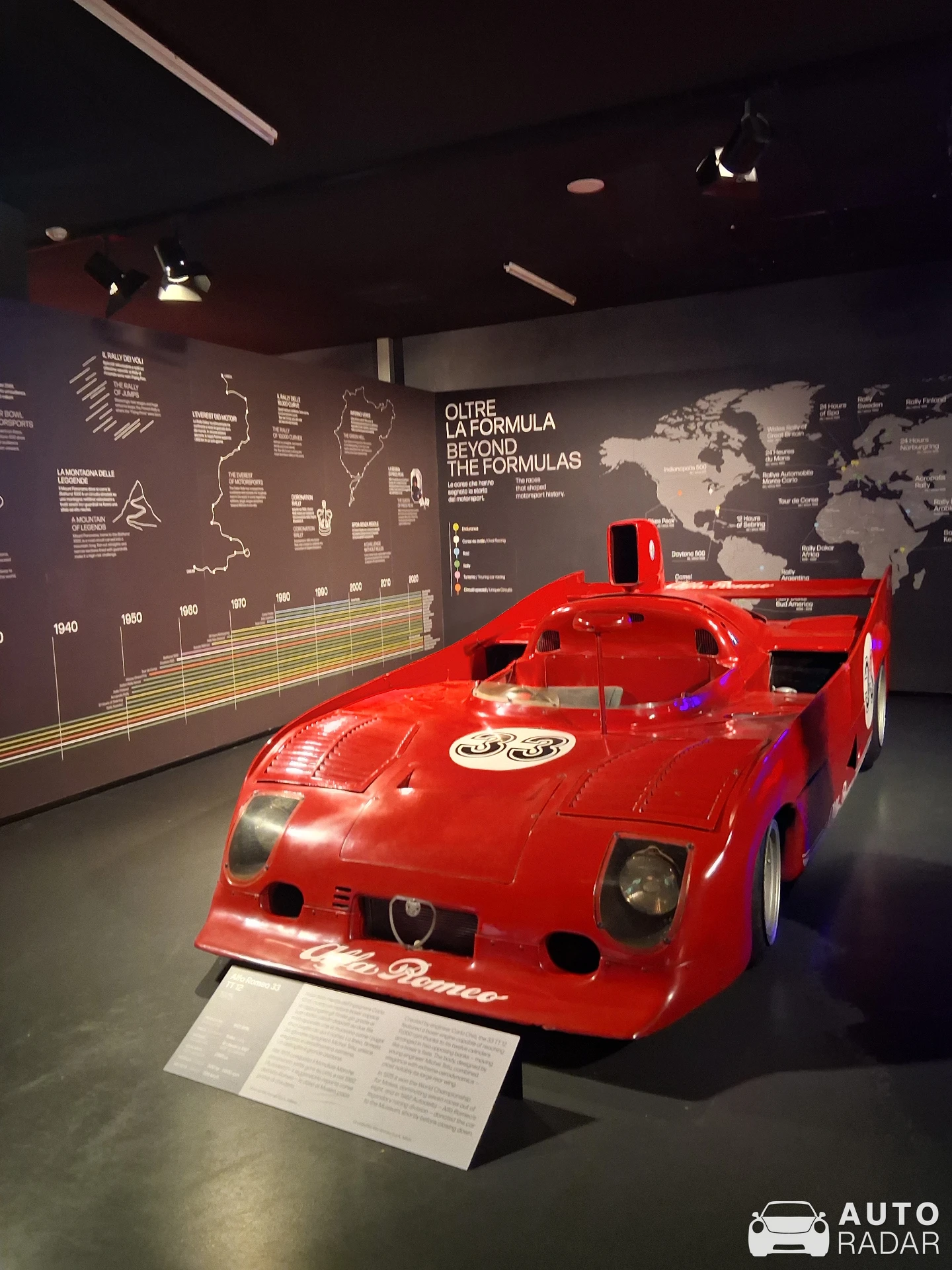 Alfa Romeo Romeo Tipo 33 TT 12 spotted in Torino