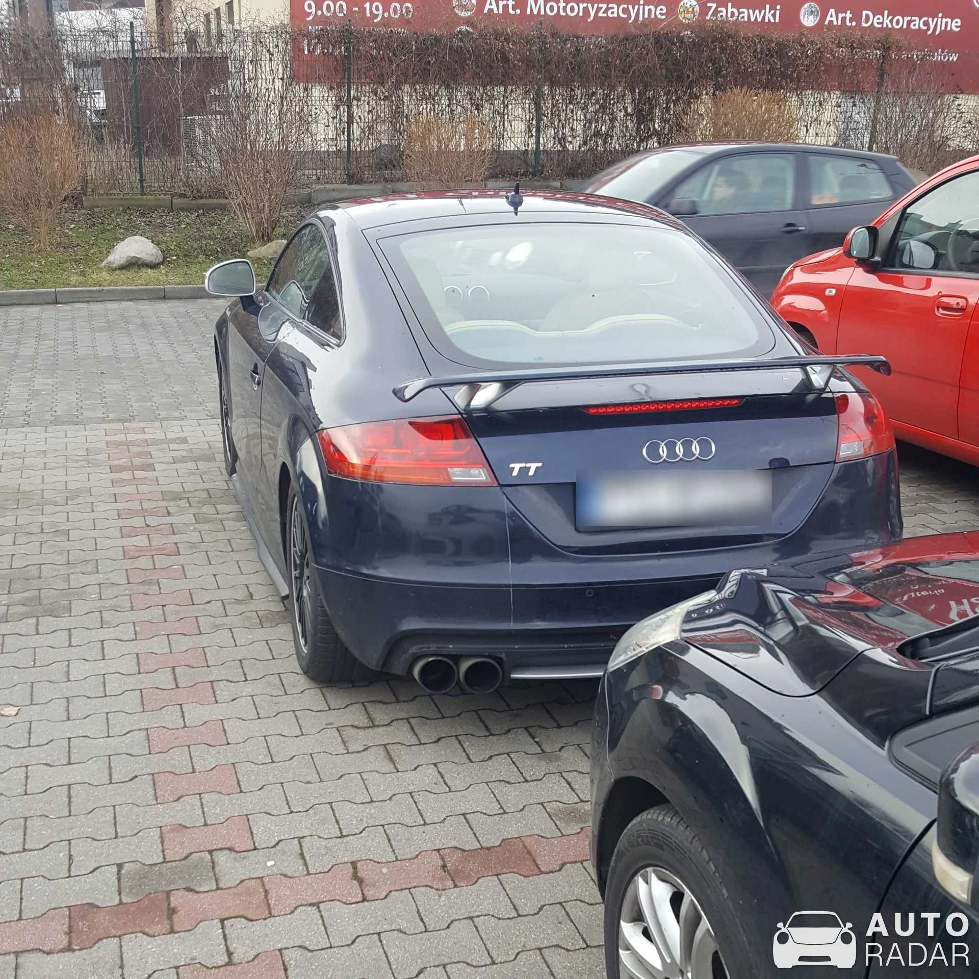 Audi TT spotted in Toruń, Polska
