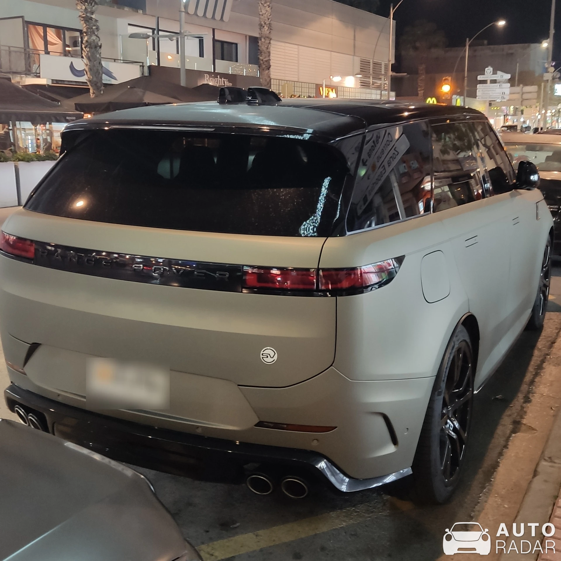 Range Rover Sport SV 2024 spotted in Platja d'Aro i S'Agaró, Spain