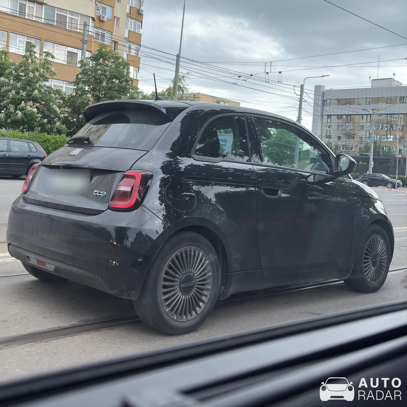 Fiat 500e spotted in Ploiești