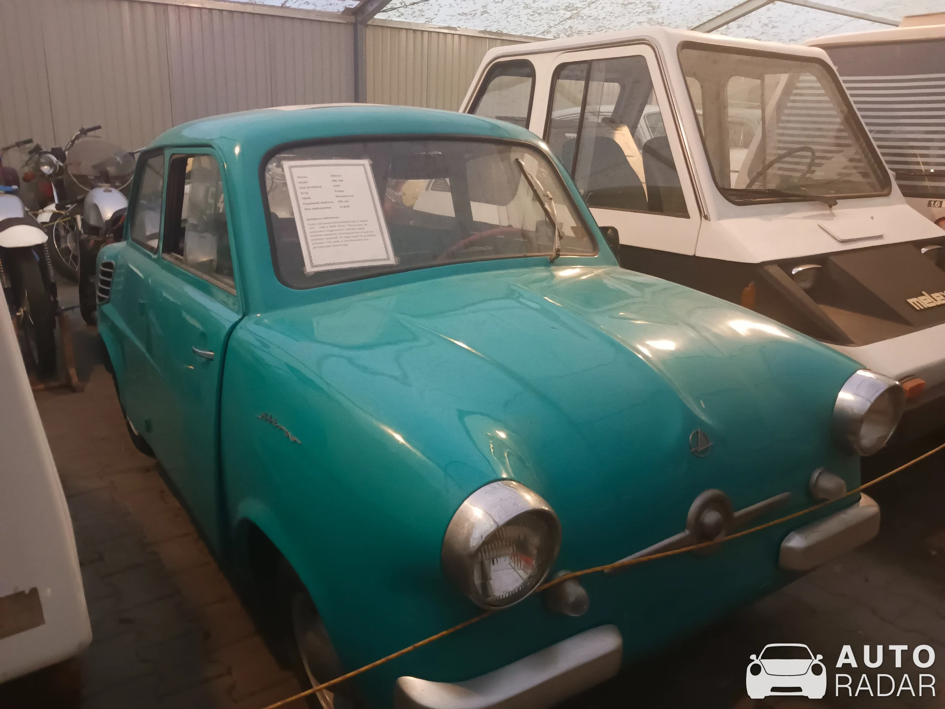 Mikrus MR-300 spotted in Nieborów