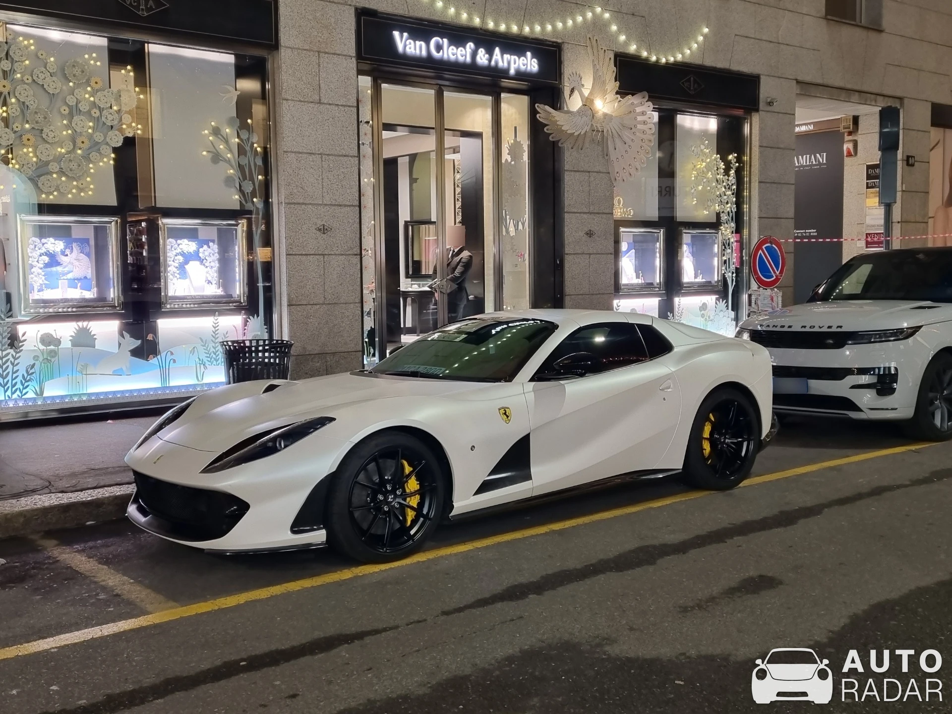 Ferrari 812 GTS spotted in Milano, Italy
