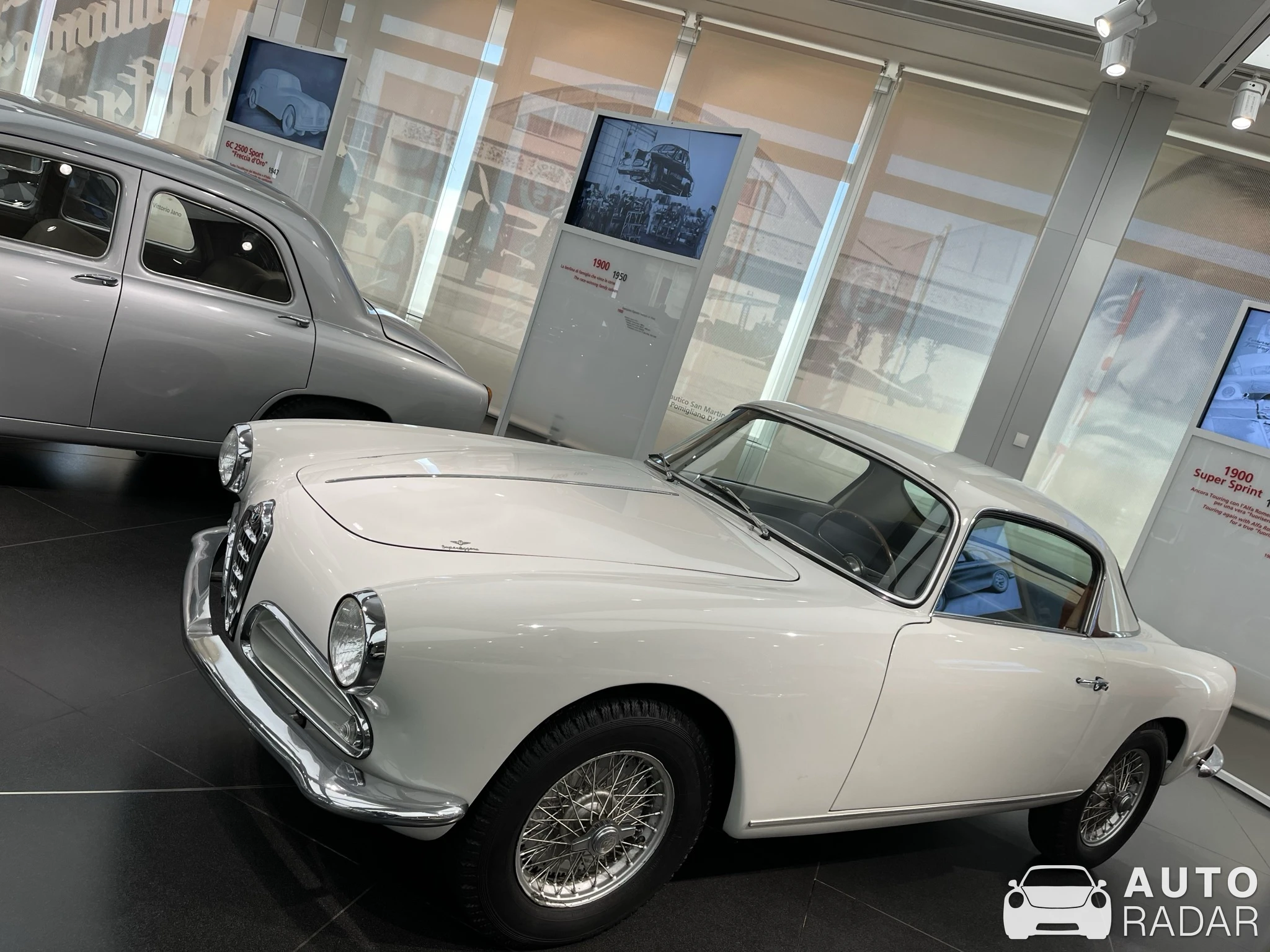 Alfa Romeo 1900C Super Sprint Touring spotted in Rho