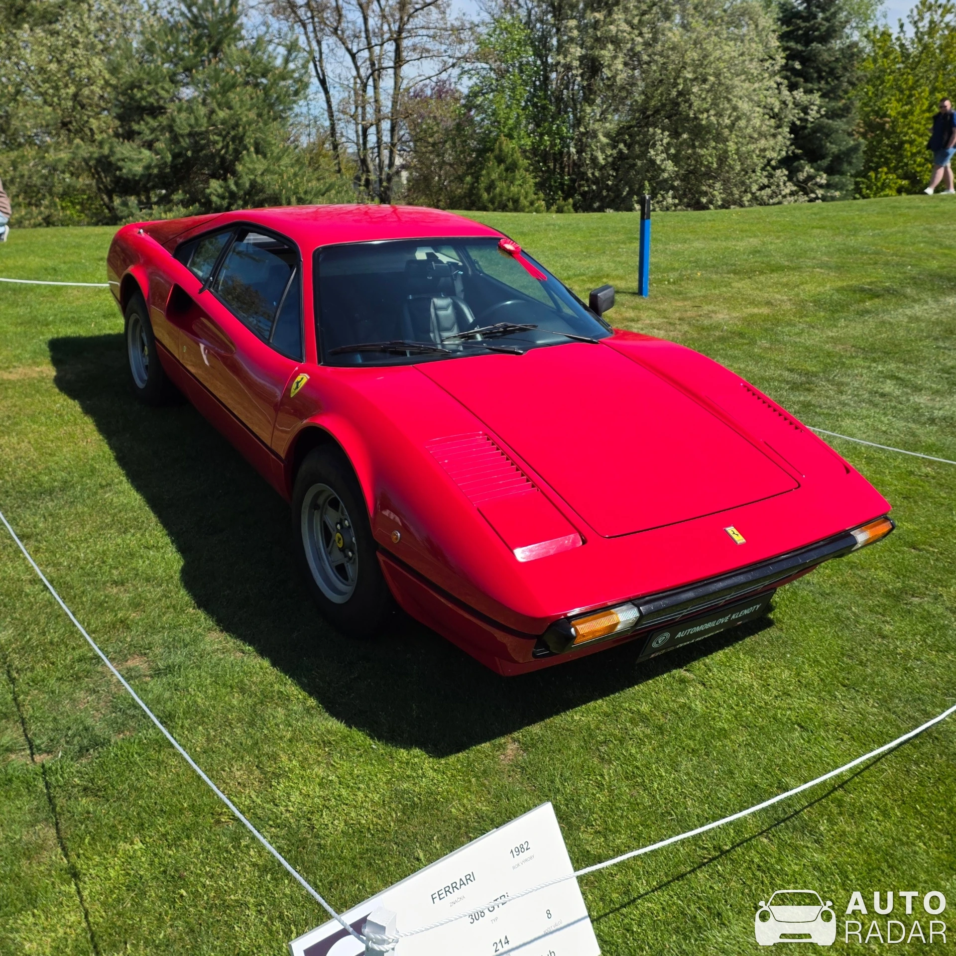 Ferrari 308 GTBi spotted in Praha