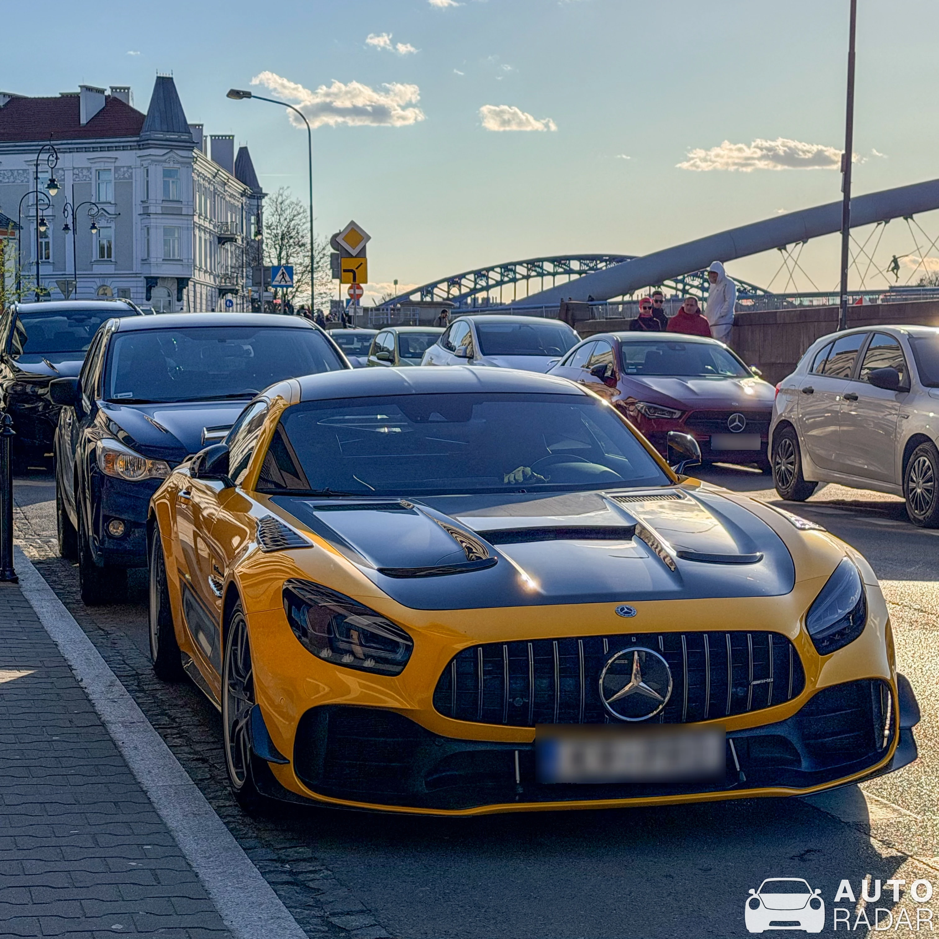Mercedes-AMG GT-RR C190 Tikt Performance Widebody spotted in Kraków