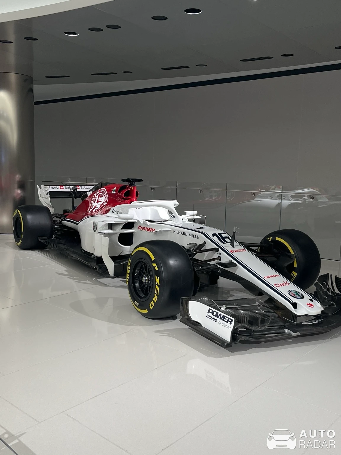 Sauber C37 spotted in Monaco