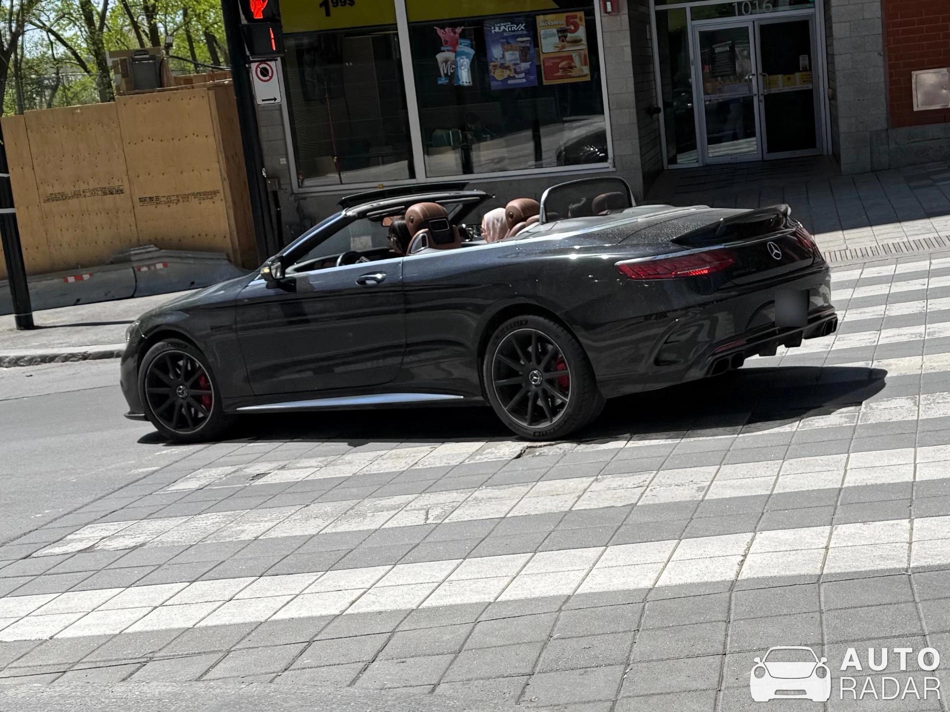 Mercedes-AMG S 63 Convertible A217 spotted in Montréal