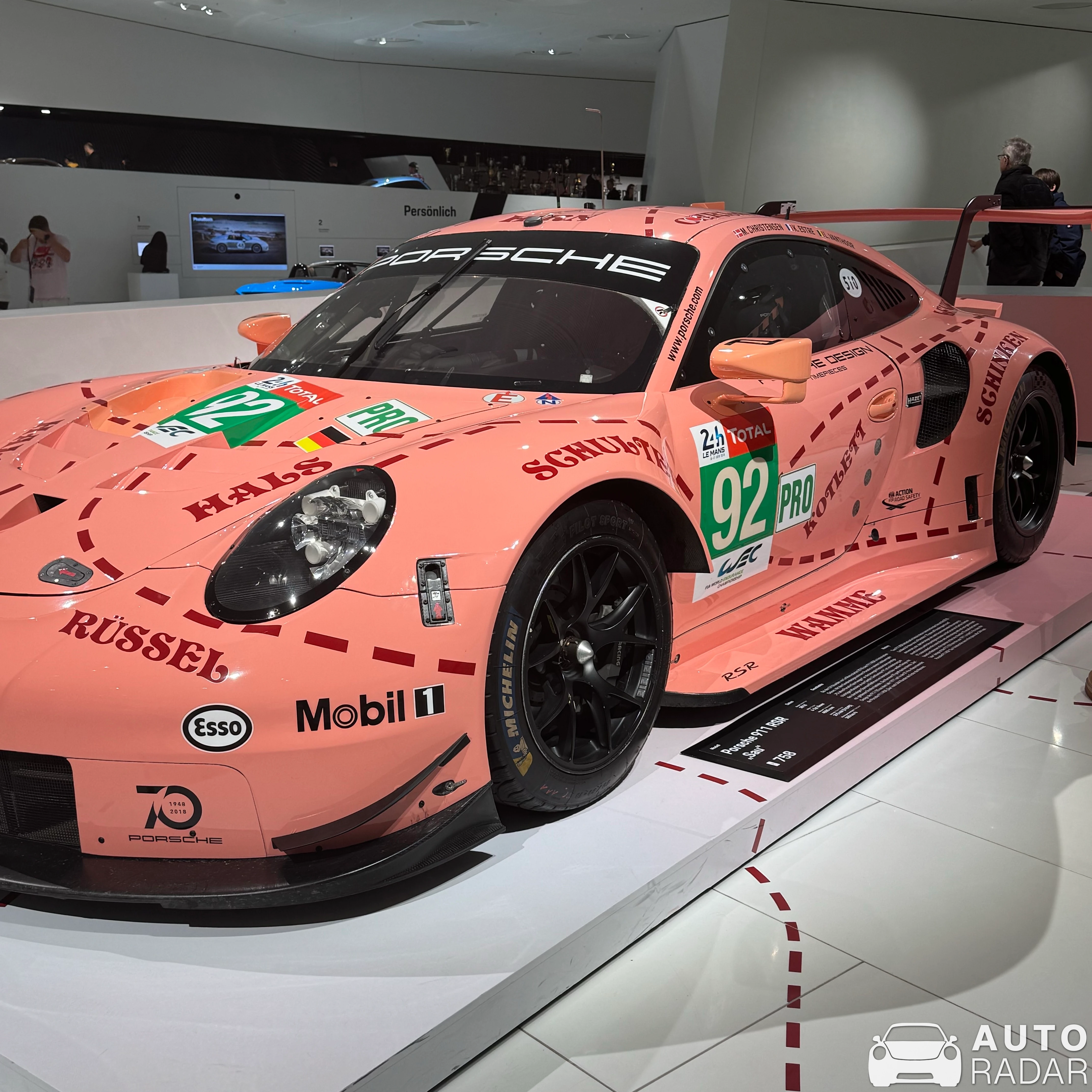 Porsche 991 RSR MkII spotted in Stuttgart