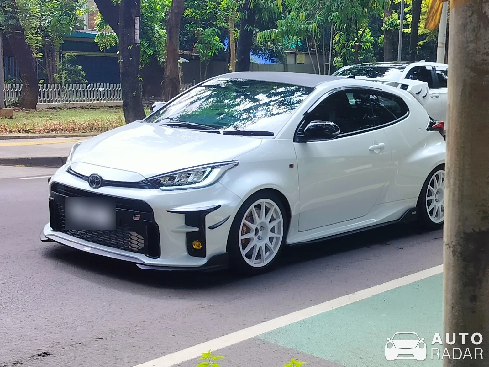 Toyota GR Yaris spotted in Kota Jakarta Selatan, Indonesia