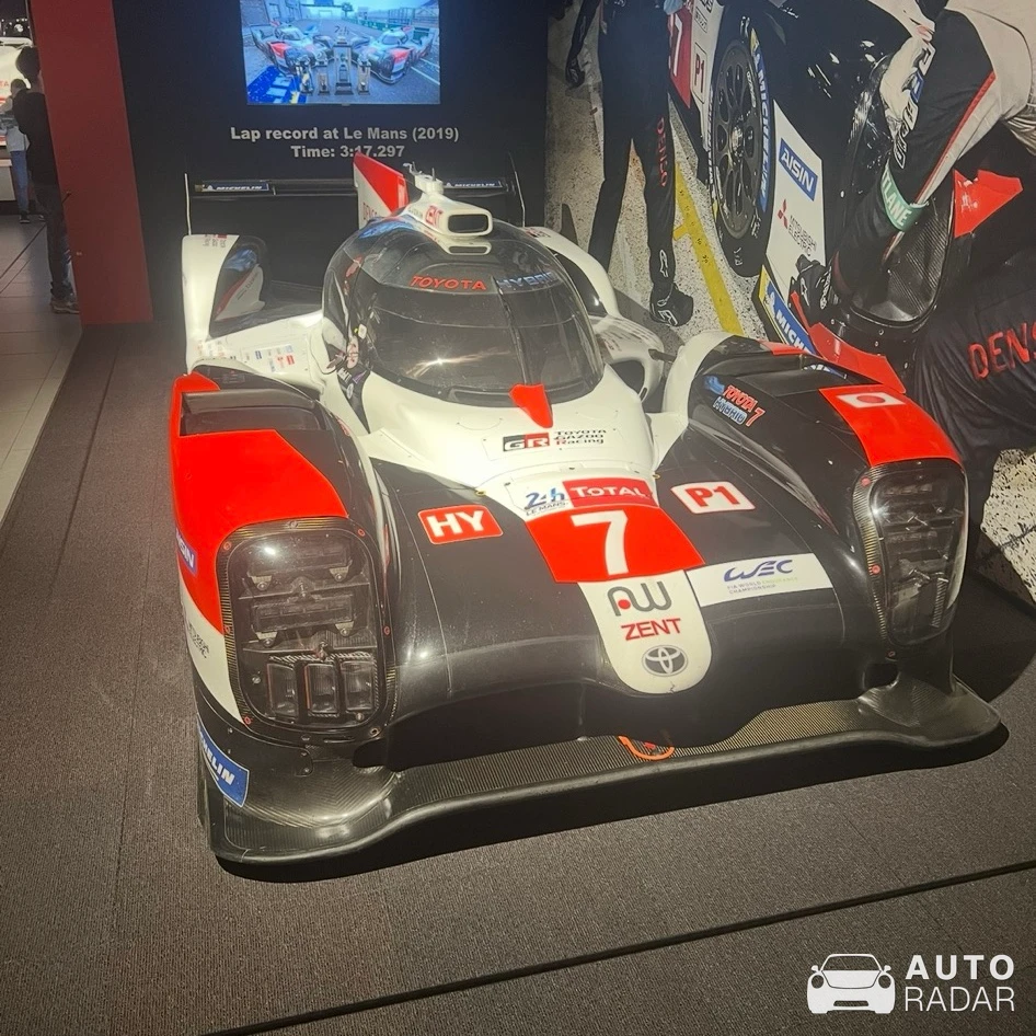 Toyota TS050 Hybrid spotted in Hoorn