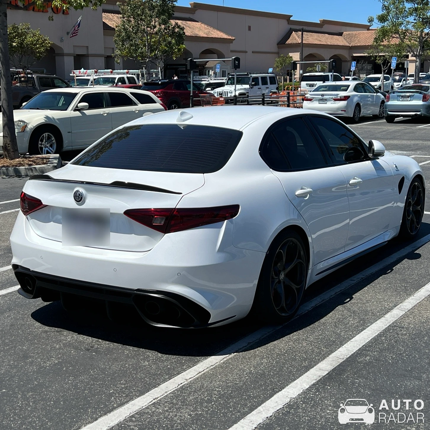 Alfa Romeo Giulia Quadrifoglio 2020 spotted in Camarillo