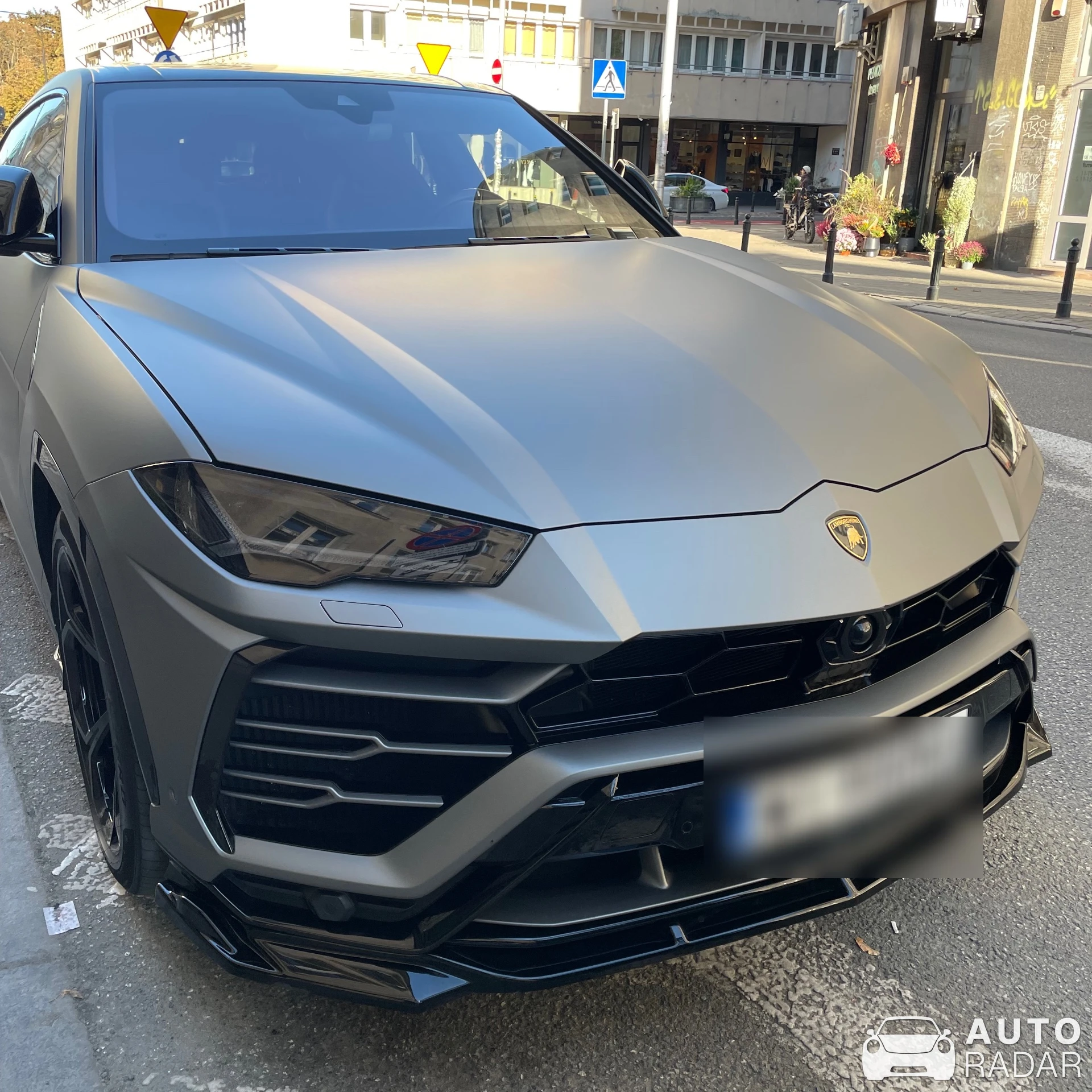 Lamborghini Urus spotted in Warszawa, Polska