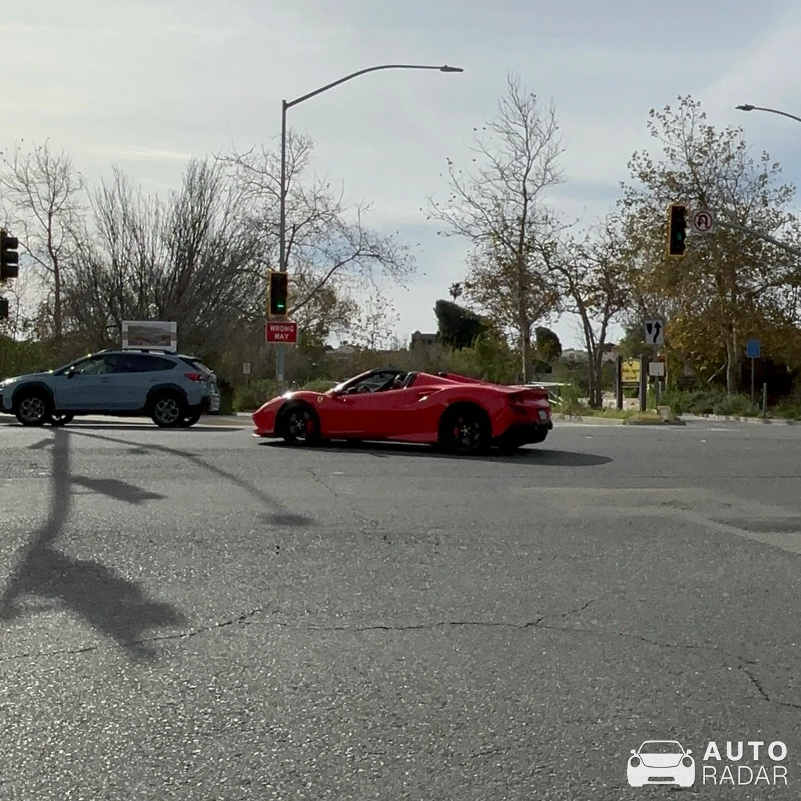 Ferrari F8 Spider spotted in Malibu, United States