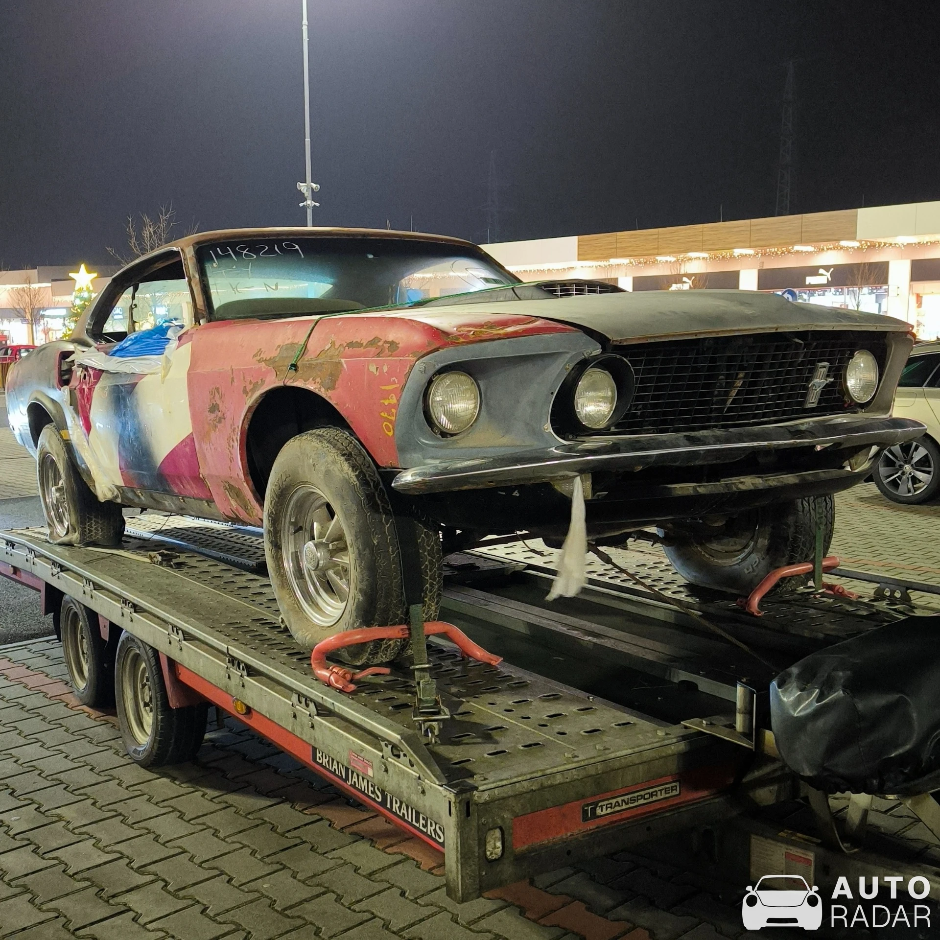 Ford Mustang 1970 spotted in Ostrava-město, Czechia