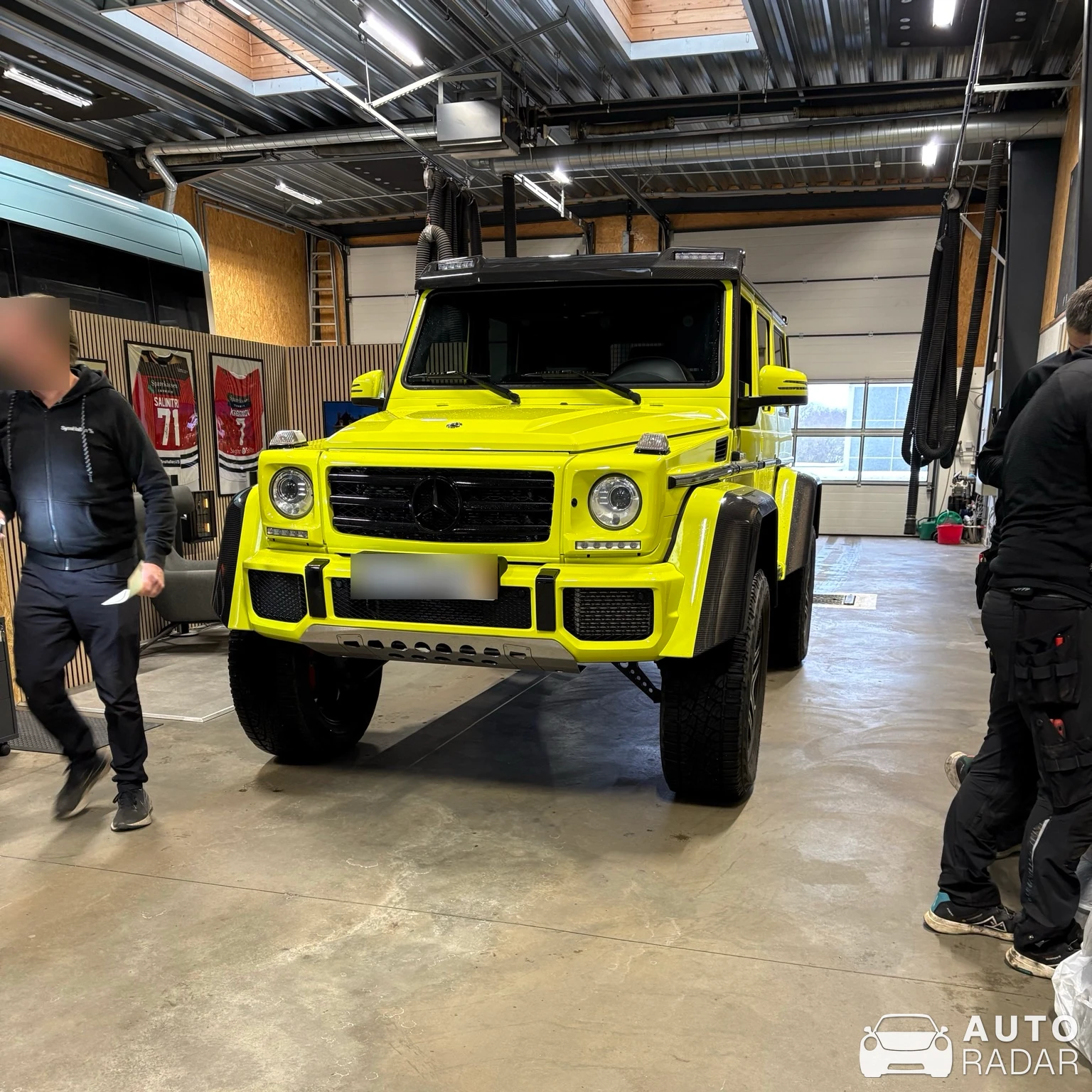 Mercedes-Benz G 500 4X4² spotted in Aalborg Øst, Danmark