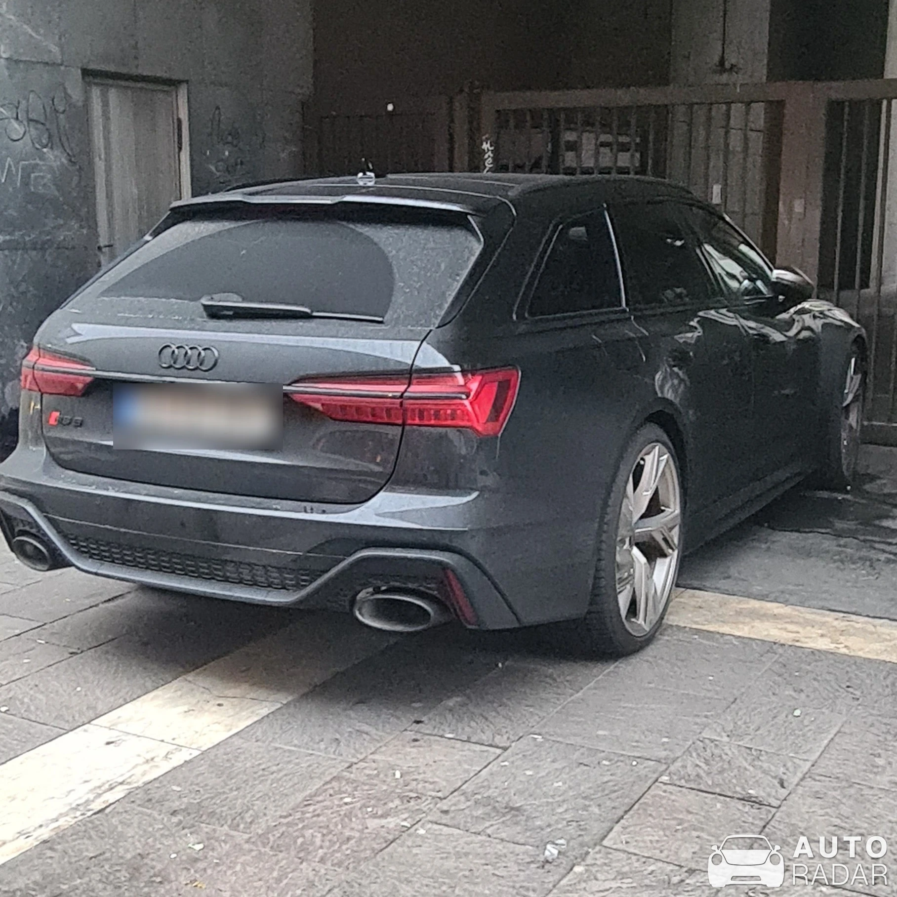 Audi RS6 Avant C8 spotted in Budapest, Hungary