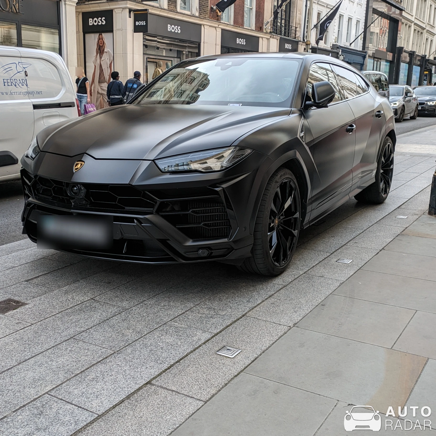 Lamborghini Urus spotted in Mayfair, United Kingdom