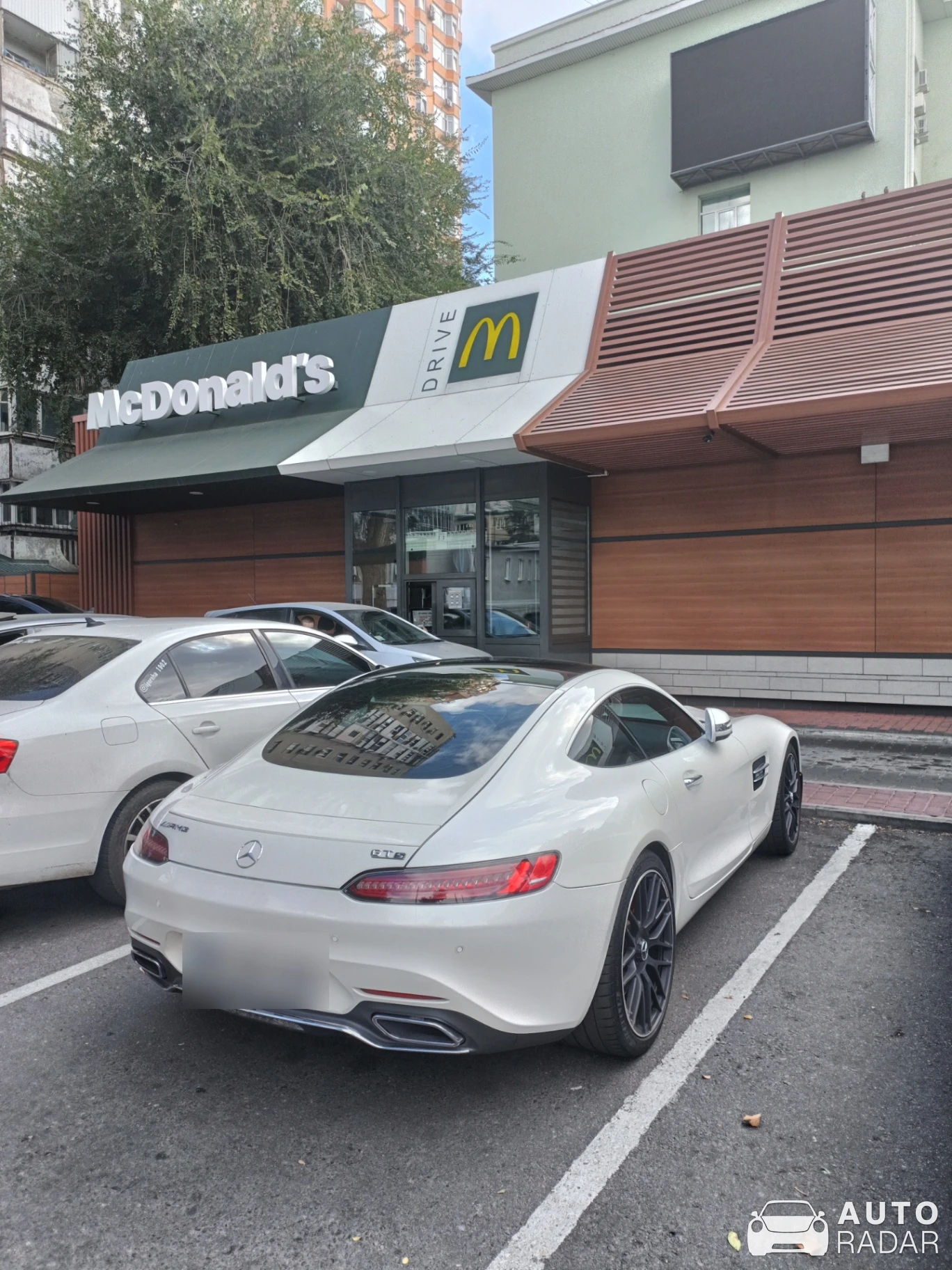 Mercedes-AMG GT S C190 spotted in Odesa, Ukraine
