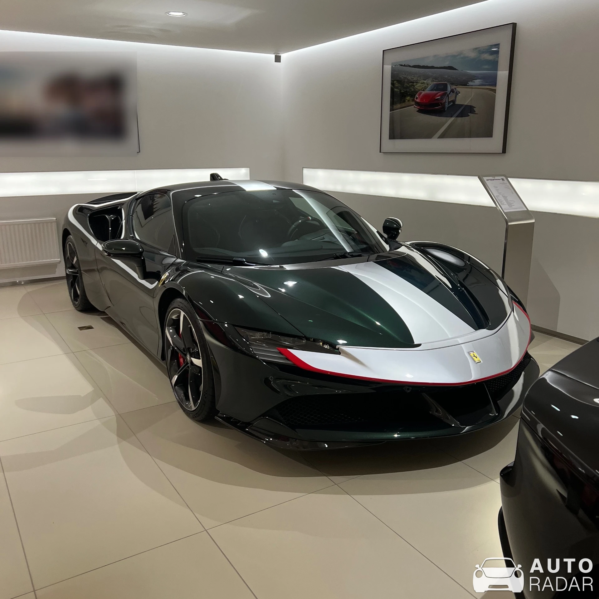 Ferrari SF90 Stradale Assetto Fiorano spotted in Östermalm, Sweden