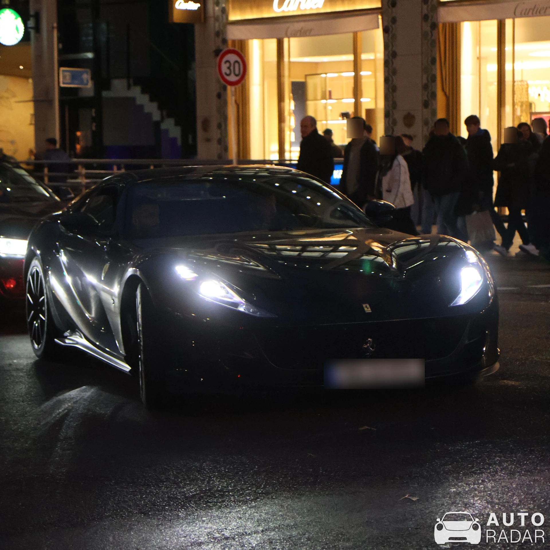 Ferrari 812 GTS spotted in Düsseldorf, Germany