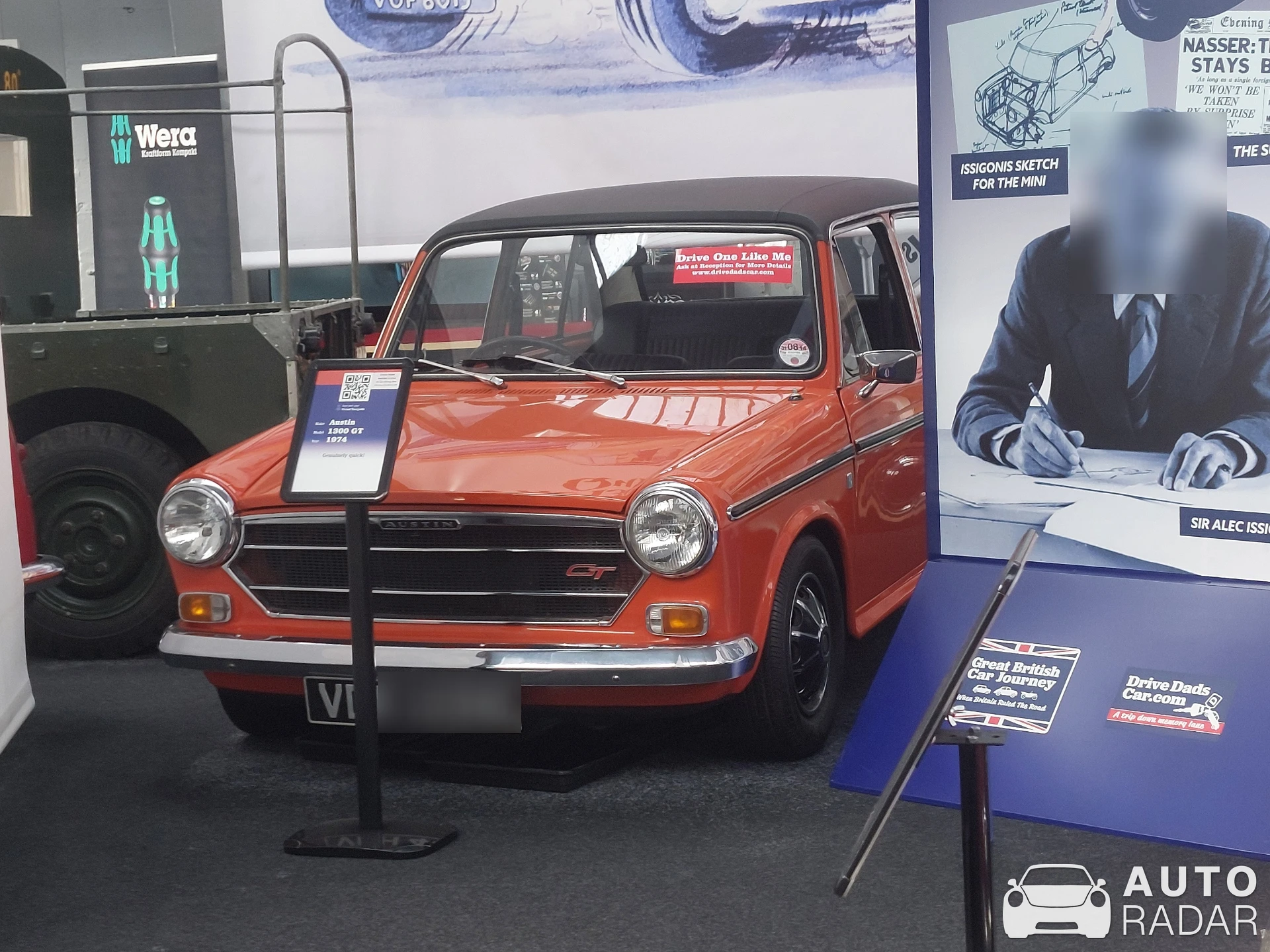 Austin Mini 1300 Cooper spotted in Matlock