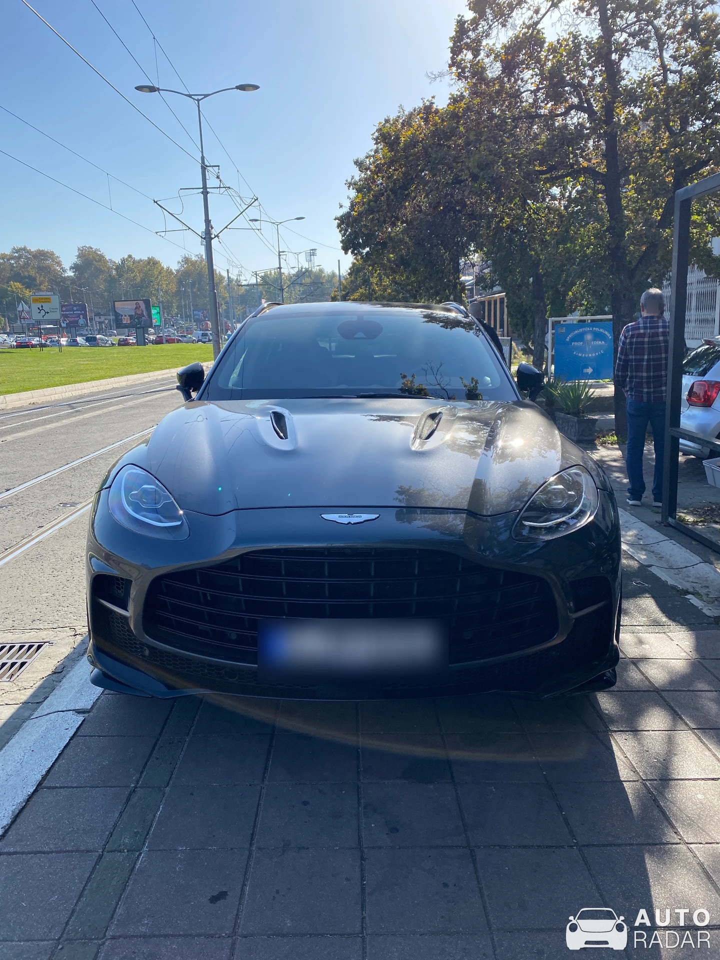 Aston Martin DBX707 spotted in Beograd, Serbia