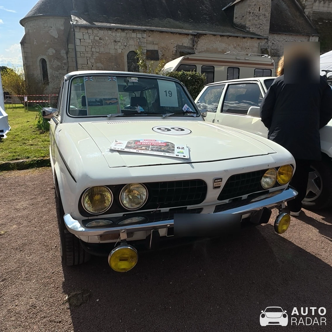 Triumph Dolomite spotted in Vernon