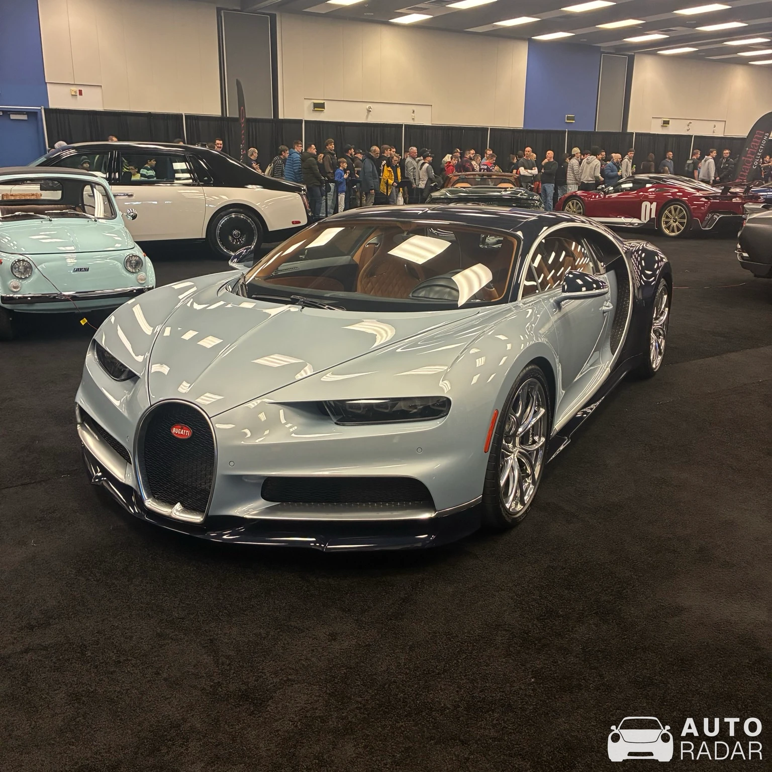 Bugatti Chiron spotted in Montréal, Canada
