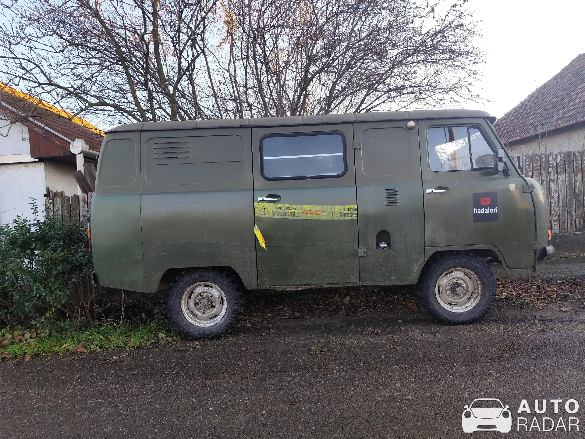 UAZ Bukhanka spotted in Nyíregyháza