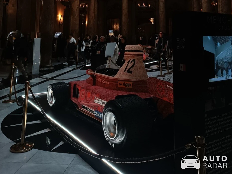 Ferrari F1 312B spotted in Monaco