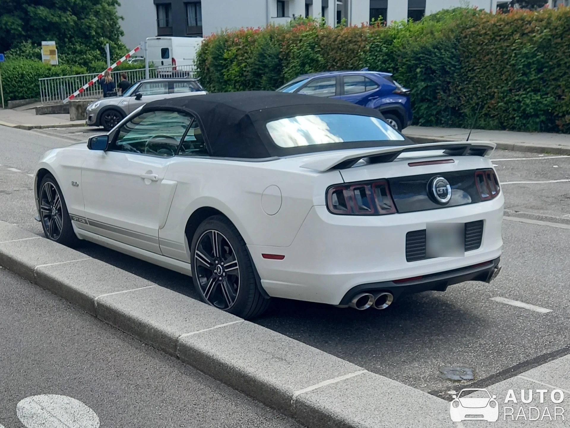 Ford Mustang GT California Special Convertible spotted in Annecy