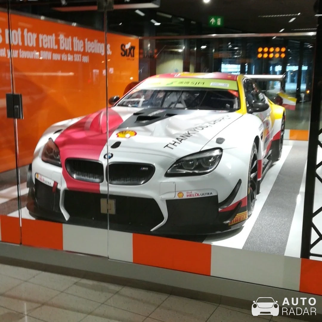 BMW M6 F13 GT3 spotted in Schiphol, Netherlands