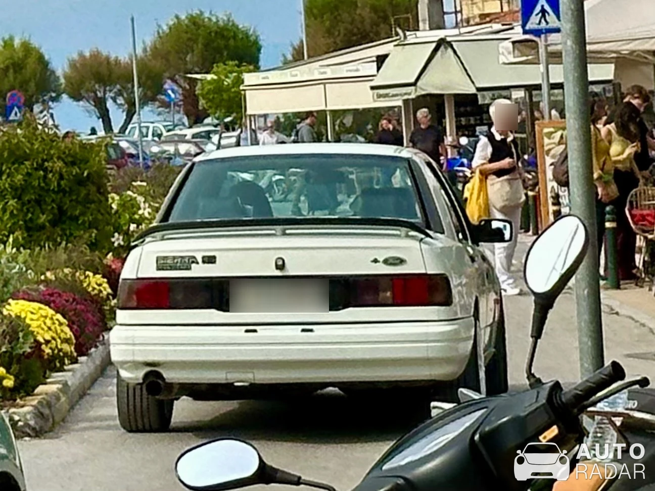 Ford Sierra Sapphire RS Cosworth spotted in Aegina
