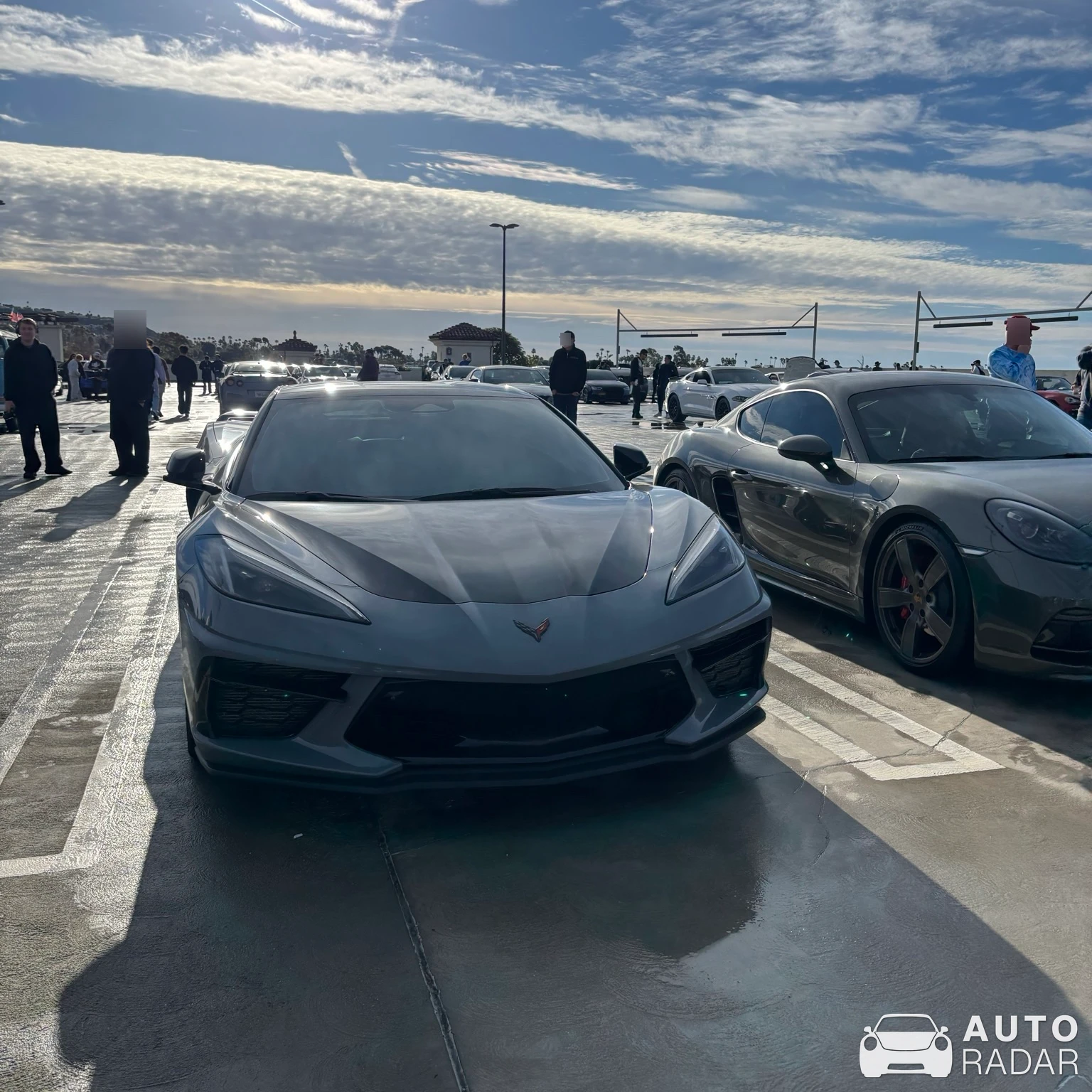 Chevrolet Corvette C8 Stingray spotted in San Clemente, United States