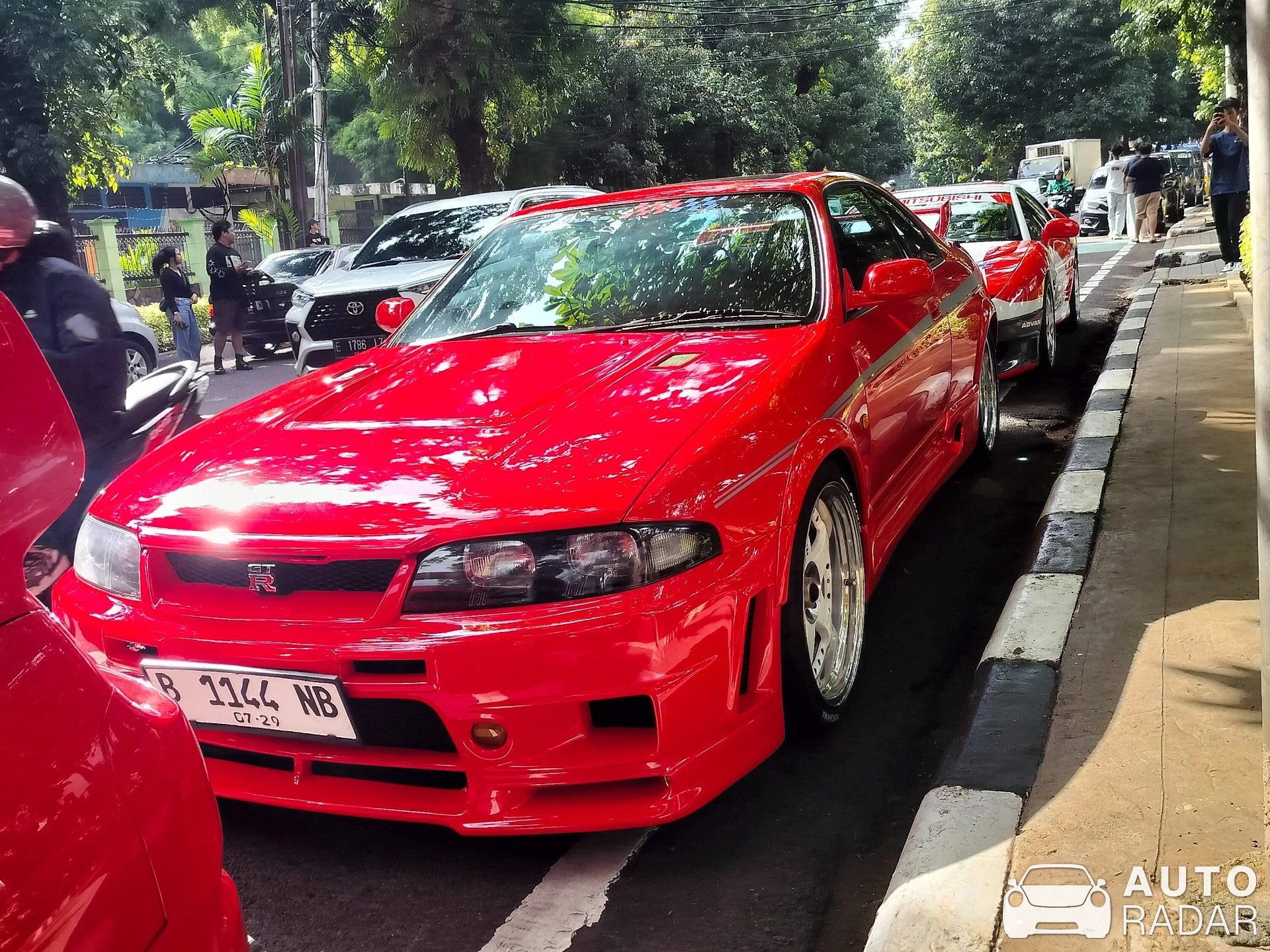 Nissan Skyline R33 spotted in Kota Jakarta Selatan, Indonesia