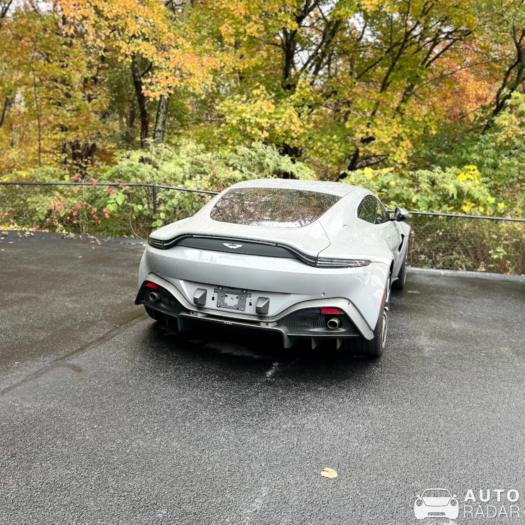 Aston Martin V8 Vantage spotted in Westwood, United States