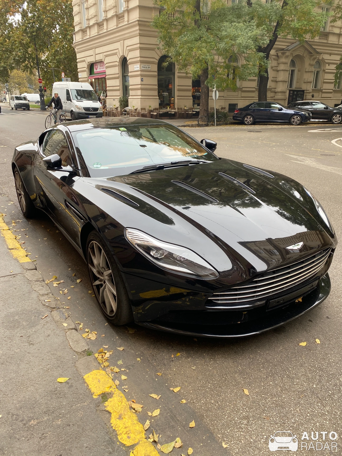 Aston Martin DB11 spotted in Budapest, Hungary