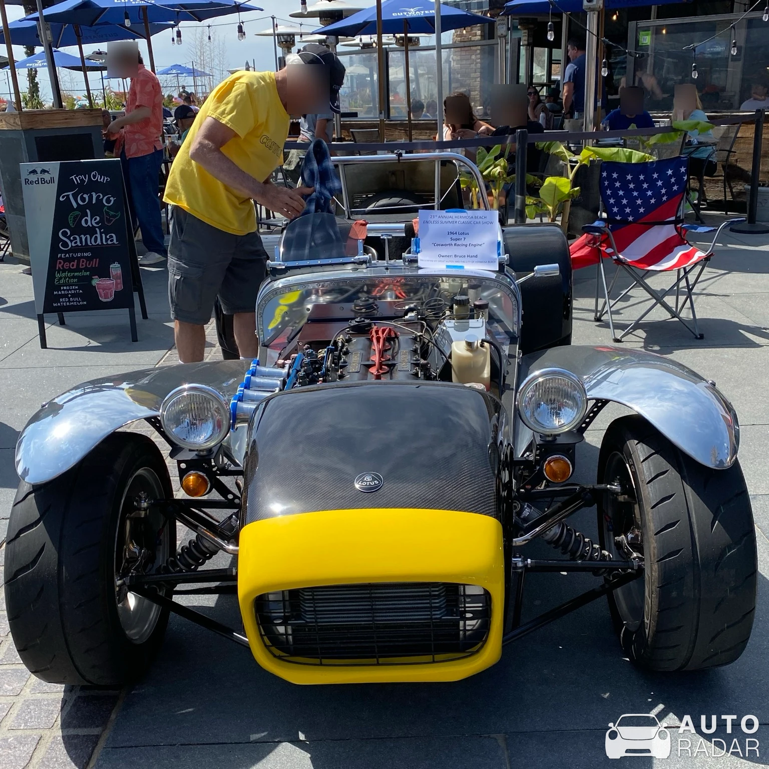 Lotus Seven spotted in Hermosa Beach, United States