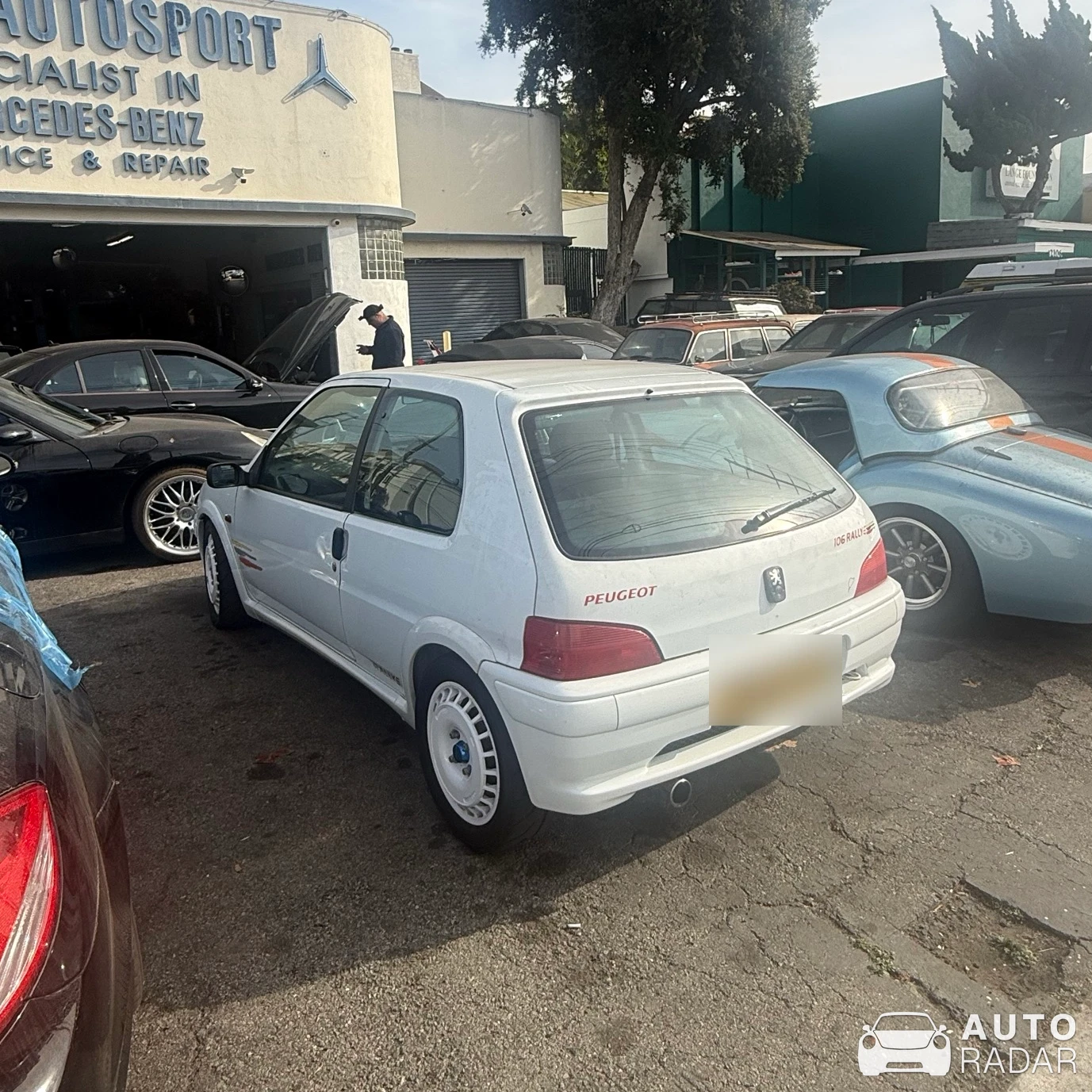 Peugeot 106 Rally spotted in Los Angeles