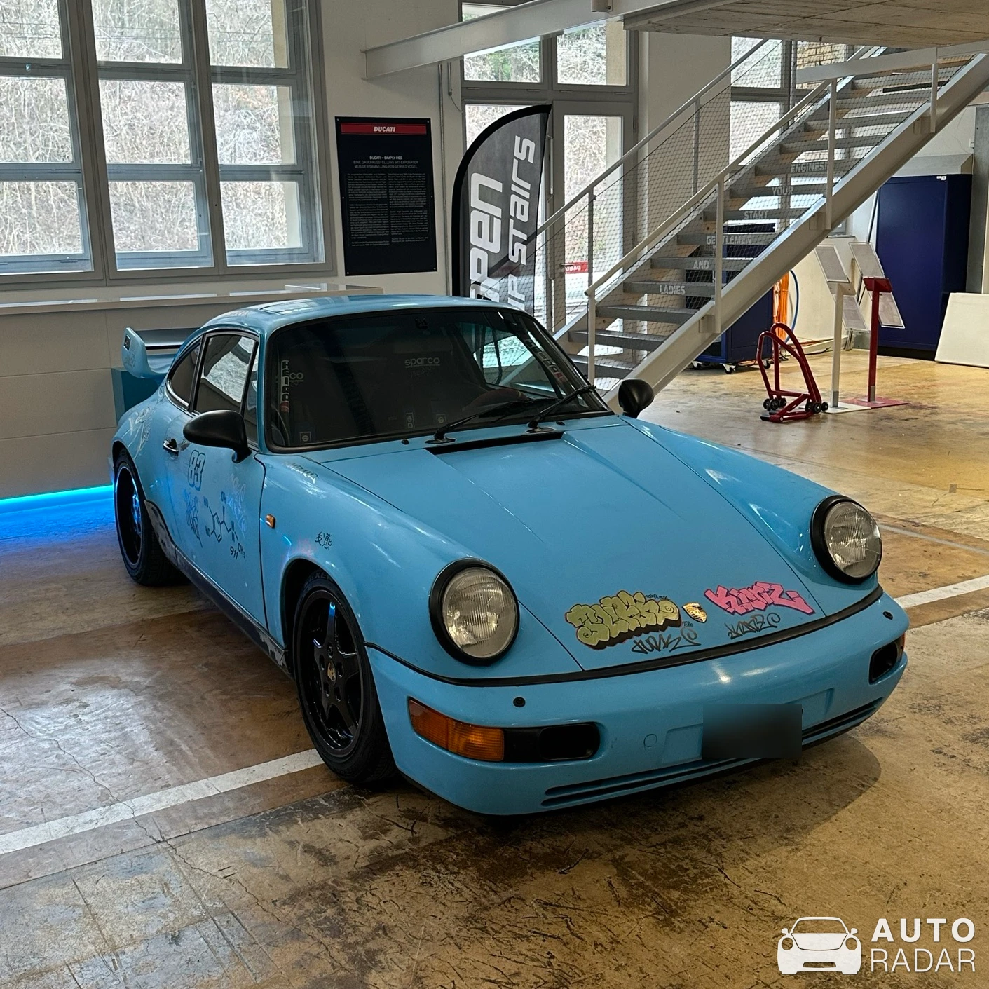 Porsche 964 Carrera RS 3.8 spotted in Lindau