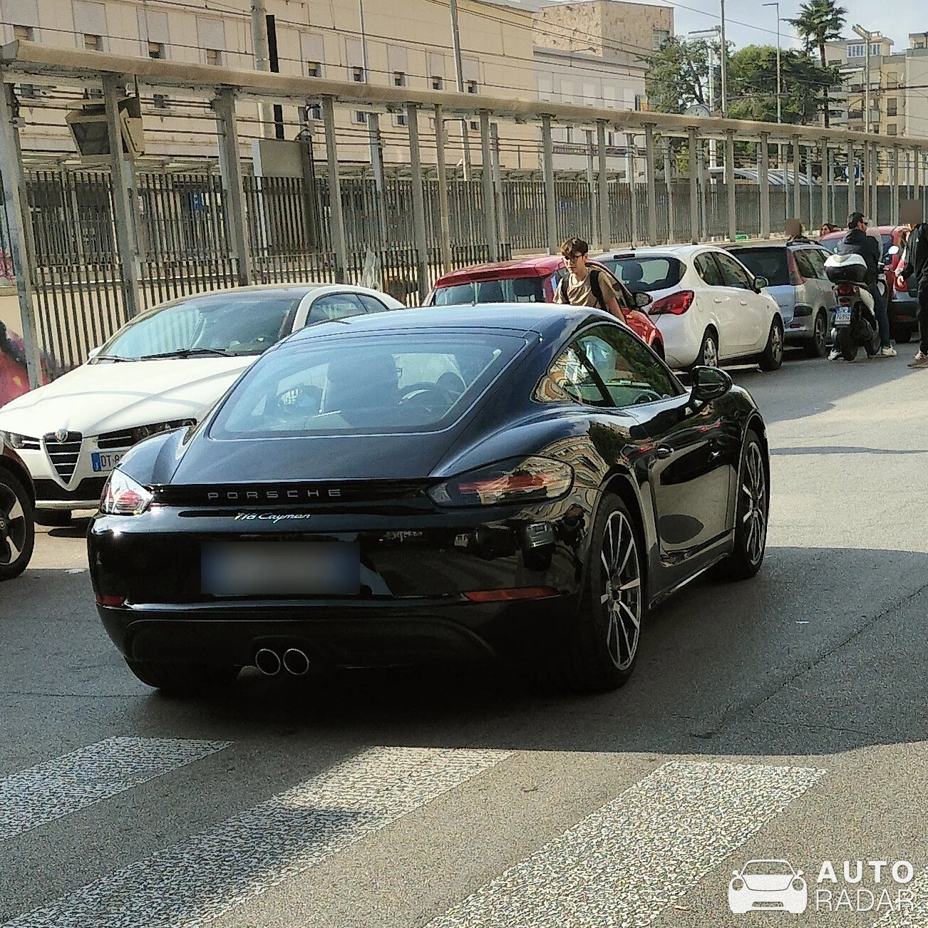 Porsche 718 Cayman spotted in Bari, Italy
