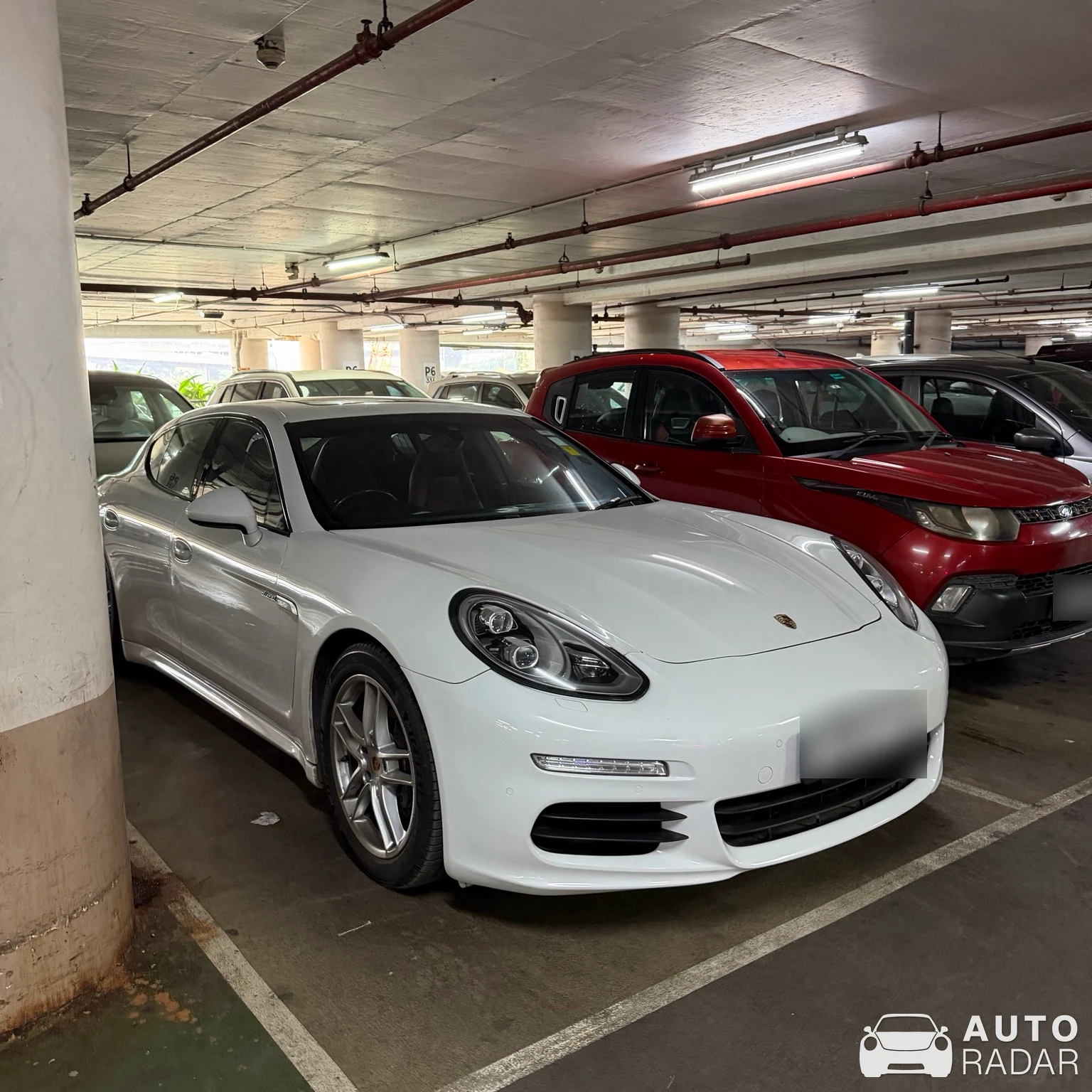 Porsche 970 Panamera S spotted in Mumbai, India