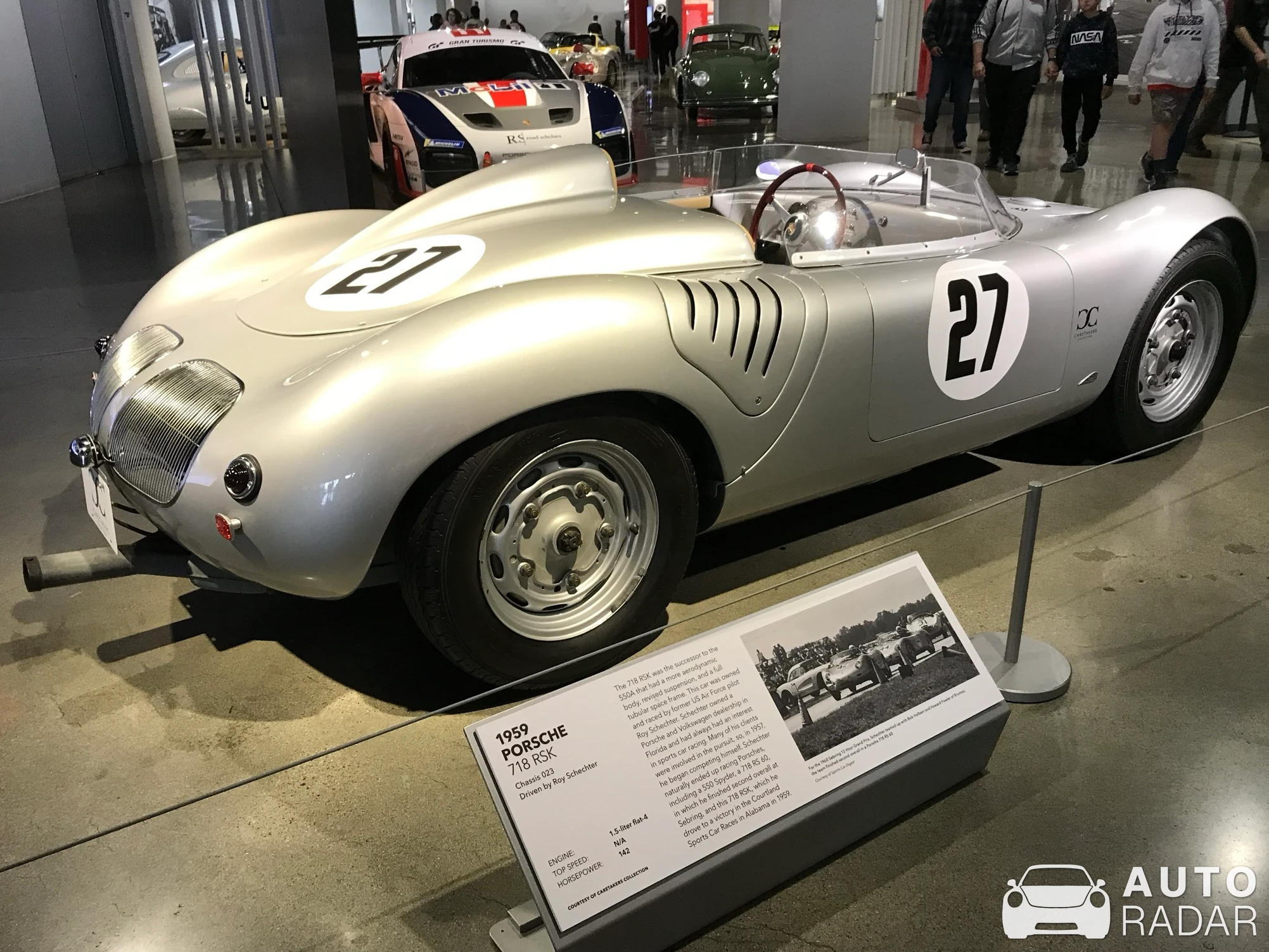 Porsche 718 RSK WERKS Spyder spotted in Los Angeles