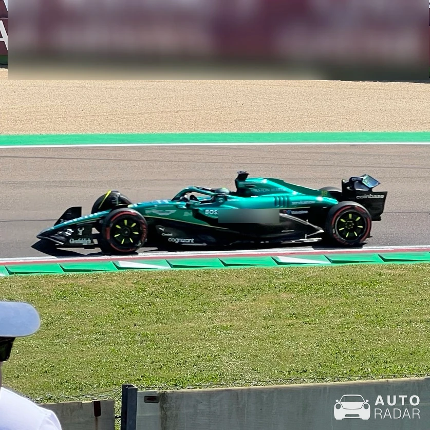 Aston Martin AMR25 spotted in Imola