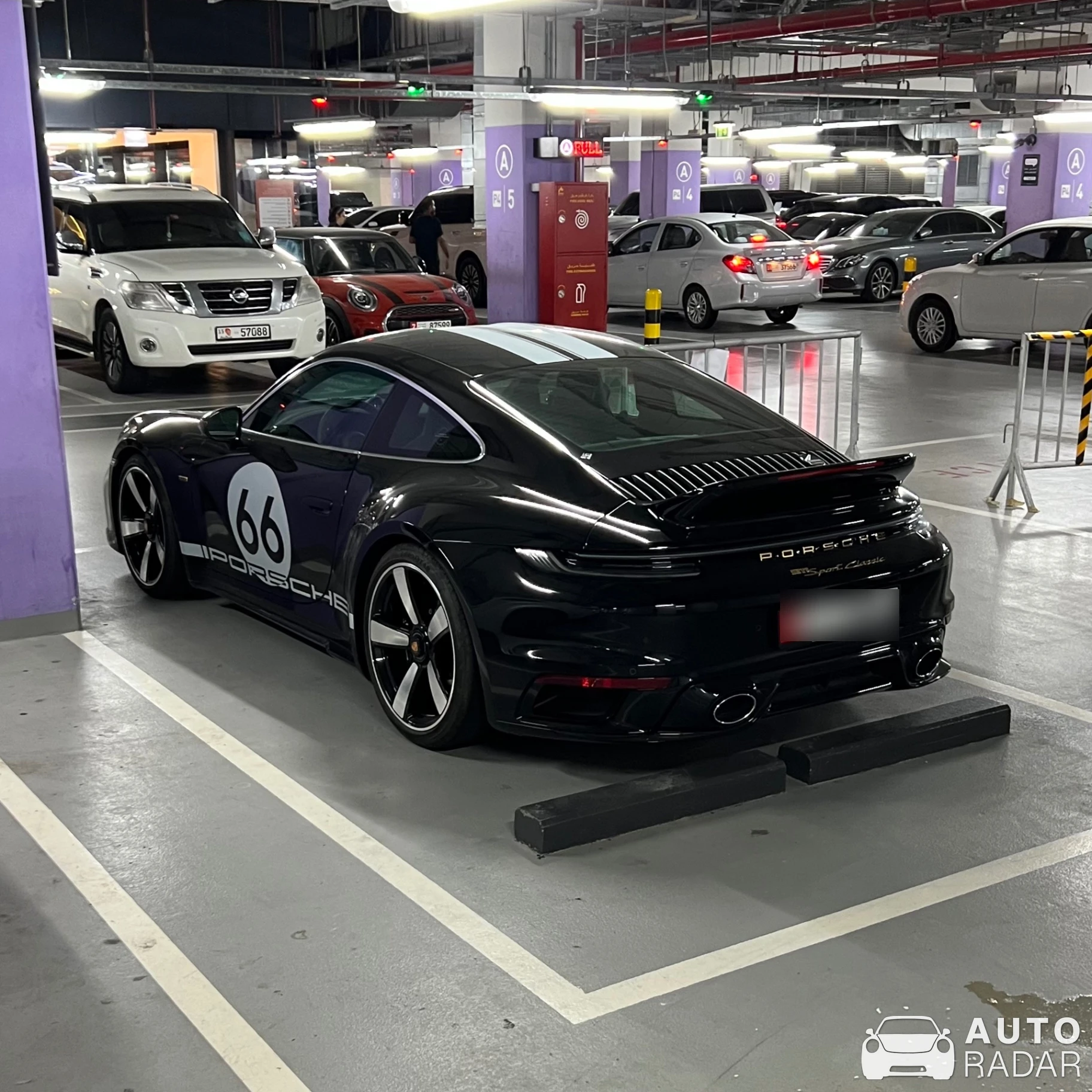 Porsche 992 Sport Classic spotted in Abu Dhabi, United Arab Emirates