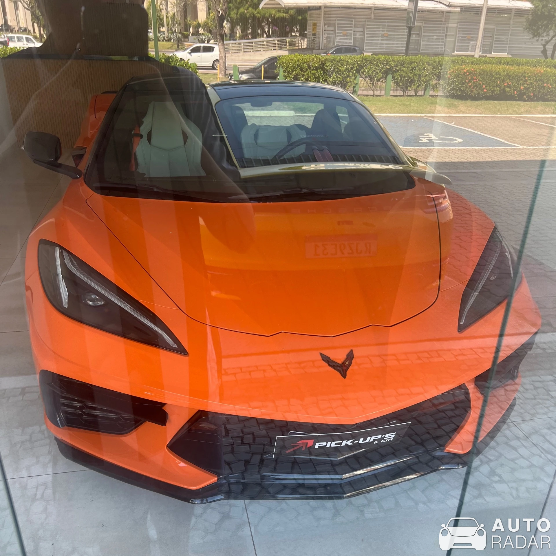Chevrolet Corvette C8 ZR1 spotted in Barra da Tijuca, Brazil
